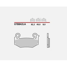 Brembo 07bb42la 2023-2025 Bmw R 1300 Gs Uyumlu Ön Fren Balatası Sinterli Balata