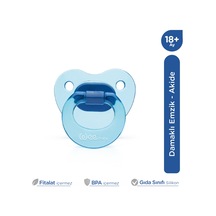Wee Baby Akide Damaklı Emzik No:3 Mavi 18+ Ay