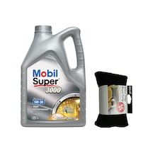 Mobil Super 3000 Formula R 5W-30 Renault Araç Motor Yağı 5 L + Gojo Seyahat Boyun Yastığı
