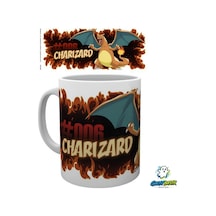 Ghostbastır Desıgn Charizard Kupa Bardak Tek Adet K0487 Çok Renkli