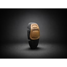 Erbay G3 Pantolon Içi Taktikal Dizlik Kahverengi Diz Koruyucu Askeri Taktik Ekipman Kompakt Ergonomik Sert Koruyucu Panel Pantolon Entegre Diz Koruma Airsoft Outdoor Güvenlik Saha Kullanımı Kahverengi - Siyah
