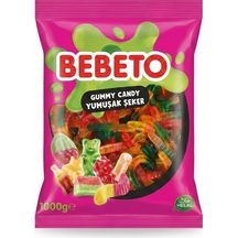Jelibon Tekli Paket 1 Kg Meyveli Solucan