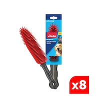 Vld0000000471 Vileda 8 Paket Pet Pro Elektrostatik Tüy Toplayıcı Fırça, Dar Alanlar İçin İdeal, Yıkanabilir, Uzun Ömürlü Vileda