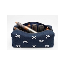 Dreamy Denim Fiyonklu Dy.son Ve Diğer Tüm Saç Şekillendiricilerine Uygun Organizer Çanta Tb043