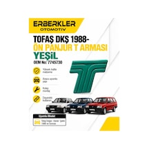 Tofaş Dkş 1988- Ön Panjur T Arması Yeşil No: 7745730. - Erb813