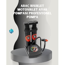 Ayak Basmalı Hava Pompası Şişme Ürünler Ve Lastikler İçin Standart