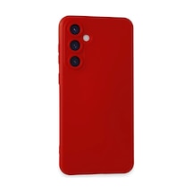 Samsung Galaxy S24 Kılıf Nano İçi Kadife Silikon - Kırmızı Çok Renkli