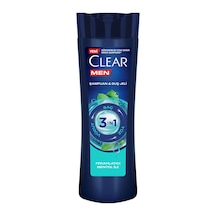 4 Adet Clear Men 3 İn 1 Şampuan & Duş Jeli Ferahlatıcı Mentol Etkisi Saç Yüz Vücut İçin 350 Ml Diğer