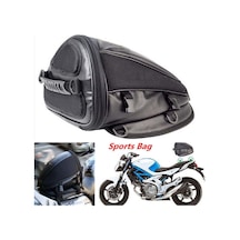 Motosiklet Arka Kuyruk Çanta Suni Deri Ve Güçlendirilmiş Impertex Kumaş Motor Çantası Çok Renkli