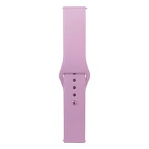 Huawei Gt2 42mm Band Serisi 20mm Klasik Kordon Silikon Strap Kayış-mor