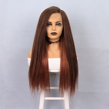 Kızıl Kahve Yaki Afro Peruk