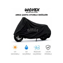 Voge 125r İle Uyumlu Motosiklet Brandası,çantasız Model Uyumlu Branda,siyah