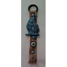 Orta Boy Askılı Duvar Süsü - Baykuş H : 30 Cm 1 Adet Fiyatıdır