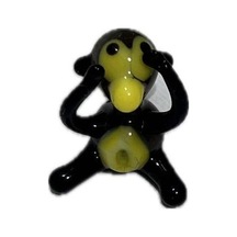 El Yapımı Mini Murano Cam Maymun Biblo A171-08