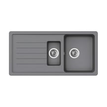 Ukinox Valente D-150 L Granit Evye, 1,5 Hazne, Croma Renk Gri