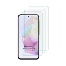 Galaxy A35 Screen Protector Nano Glass Cam Ekran Koruyucu 3 Lü Paket Galaxy A35 İle Uyumlu Ekran Koruyucu - Şeffaf