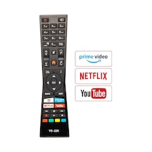 Vestel Rc A2 43100p - Jvc Rm-c3337 Netflıx-youtube-prime Video Tuşlu Yazısız Lcd Led Tv Kumanda Rc0360/01