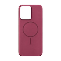 Xiaomi Redmi 13c Mika Pc Magsafe Kapak - Bordo Standart