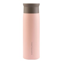 Grace Vakumlu Sızdırmaz Çay Demleme Ve İçecek Termosu 500ml Pembe Diğer