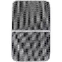 Elekli Kedi Tuvalet Önü Paspası, Katlanabilir, 82 X 60 Cm, Gri 21 x 21