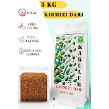Kakulem Sertifikalı Kırmızı Darı Dal Darı 5 Kg