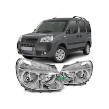 Fiat Doblo Sağ Sol Ön Far Lambası Takımı 2006-2011