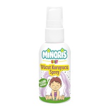 Minoris Baby Organik Vücut Koruyucu Sprey, Vegan 100ml