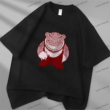 Adrift Y2k Unisex Harajuka Anime Retro Kawai Kuromi T-shirt Kod-mavi-etiket: 8492 Siyah