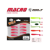Wily Macro Lrf Silikon Yem 3.5 Cm 0.4 Gr - 08