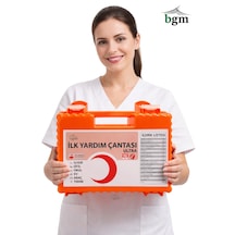 Ultra İlk Yardım Çantası Acil Müdahale Kiti Temel Malzemeler Sert Kasa Duvara Monte Aparatlı