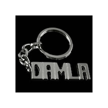 Damla - 115 - - Kmrsfres - İsimli Anahtarlık- Çok Renkli