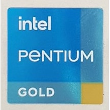 OEM intel PENTIUM GOLD 11. ve 12.ci Nesil Sticker Etiket D95