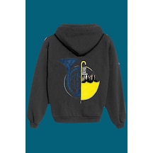 Tarzsokak Unisex Siyah How I Met Your Mother Sırt Baskılı Sweatshirt