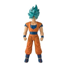 Bandai - Dragon Ball Super - Dev Figür Limit Breaker 30 Cm - Super Saiyan Goku Blue - Resmi - Büyük Eklem Figürü Goku - 36731