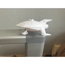 Minik Uzay Gemisi Beyaz Renk 14cm Oyuncak Balık