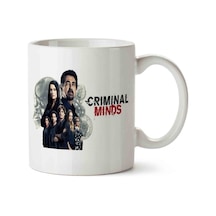 Criminal Minds 2 Porselen Kupa Bardak Beyaz