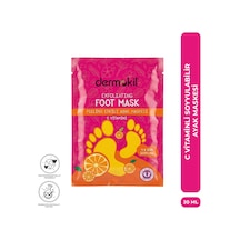 Dermokil C Vitaminli Peeling Etkili Soyulabilen Çorap Tipi Ayak Maskesi 30 Ml