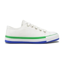 Kanuga Magl1208 Beyaz Unısex Çocuk Bağlı Kısa Converse Beyaz