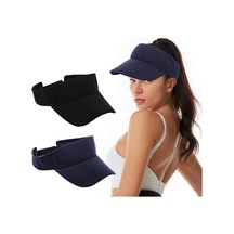 Unisex Uv Koruyucu Sporcu Plaj Vizör Şapka 2 Li Set (547423499)
