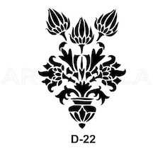 D-22  Artebella Stencil 20x30 Cm