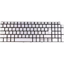 Dell P121f001 Klavye Silver Non-backlit