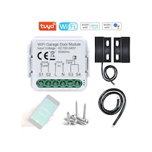 Tuya Wifi Garaj Kapısı Açıcı Denetleyicisi Cep Telefonu Alexa İle Uyumlu Uzaktan App Kontrolü