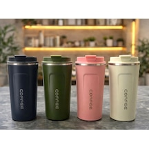 480 Ml Paslanmaz Çelik Termos Mug Bardak Çok Renkli