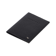Tergan Siyah Deri Unisex Pasaportluk.. - S1ps00001200-a41 Siyah