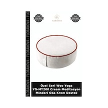 Özel Seri Woo Yoga Yg-my200 Cream Meditasyon Minderi Oda Krem Destek
