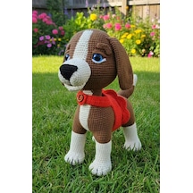 Bersem Amigurumi Köpek Kahverengi