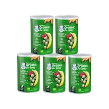 Gerber Organik Pirinçli Buğdaylı Muzlu Bebek Atıştırmalığı 5 x 35 G