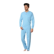 Aysu 2060 Erkek Uzun Kol Pijama Takımı Penye Pijama Takımı