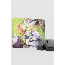 Angel Beat S Anime V5 - 22x18 Gaming Kauçuk Kaymaz Taban Mouse Pad Fare Altlığı