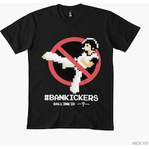 Flood Of Style Kickers Meme T-shirt Erkek Kadın %100 Pamuklu Tişört Kısa Kollu Üstler 0114-2 Çok Renkli